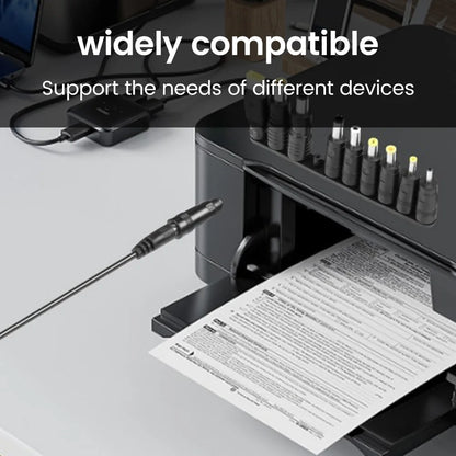 USB-C to DC PD Power Boost Cable for WiFi Routers & Laptops 5V-20V