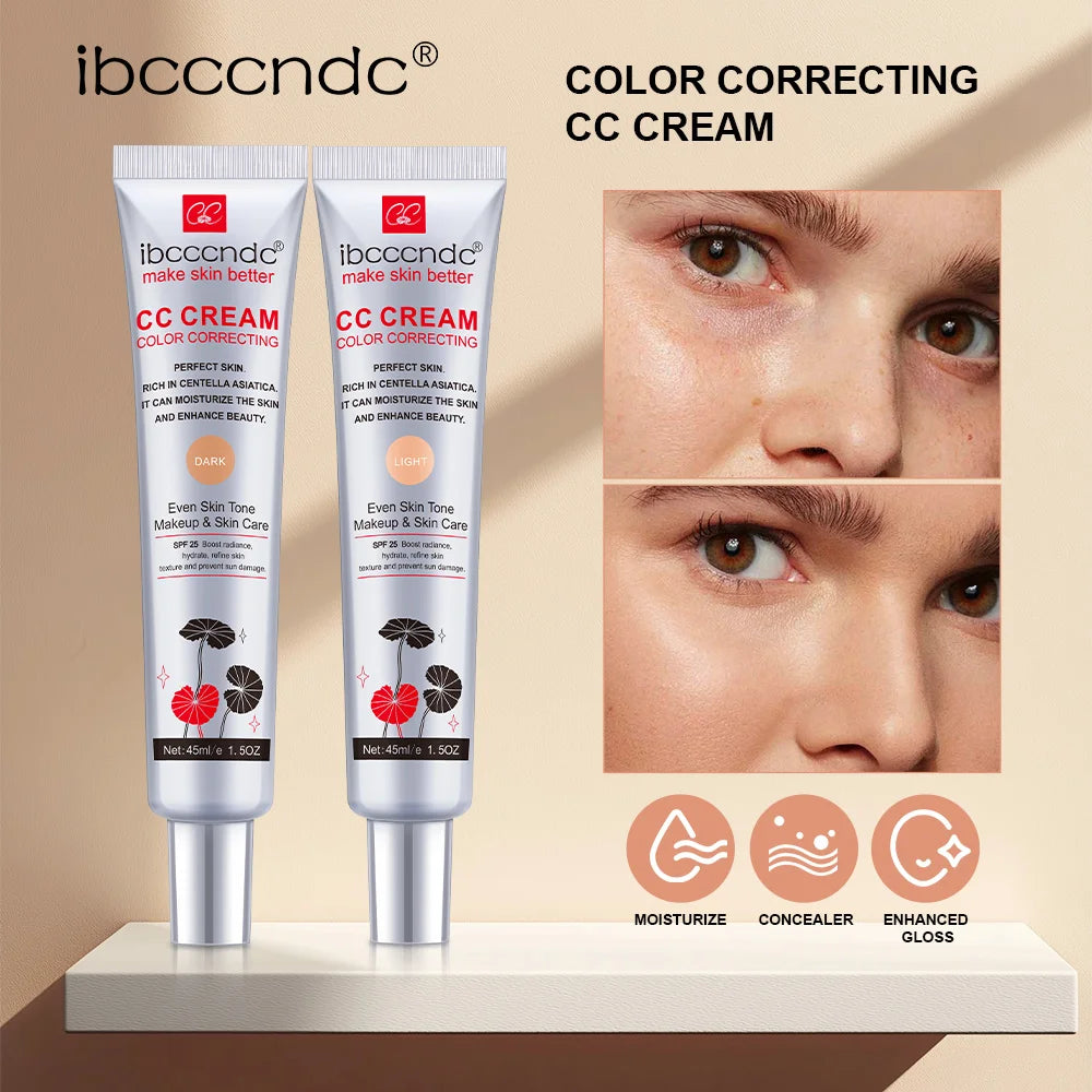 Color Correcting CC Cream - Moisturizing SPF 25 Makeup Base - 3