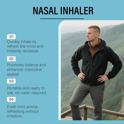 Energy & Charisma Nasal Inhaler - Male Vitality & Performance Support Stick