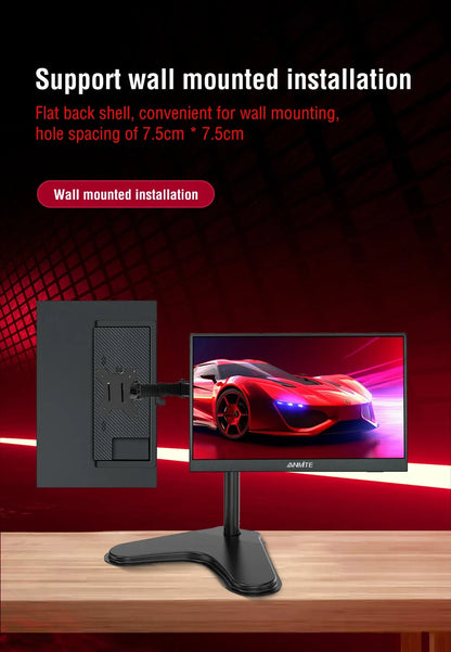 14" Portable IPS Monitor 1920x1200 FHD Gaming Display with Built-in Stand