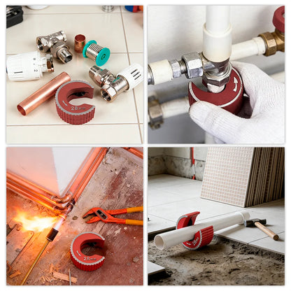 Self-Locking Mini Pipe Cutter - Tube Cutter for Copper, PVC & Aluminum