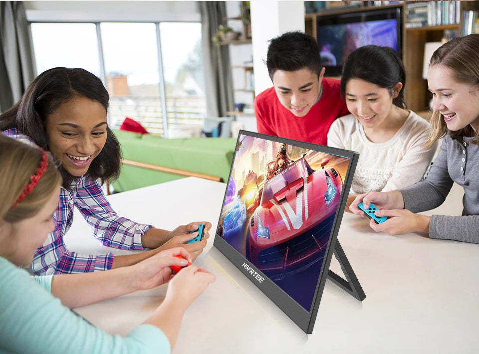 13.3" 4K Portable Monitor - Ultra-HD HDR Display for Laptop, PS5 & Xbox - 17