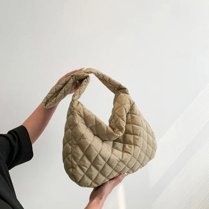 Luxury Quilted Padded Tote