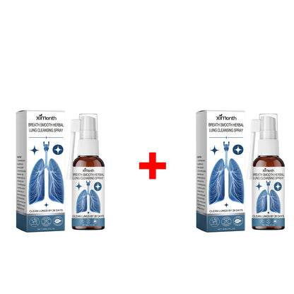 Herbal Lung Cleansing & Nasal Care Spray - Natural Throat & Respiratory Support