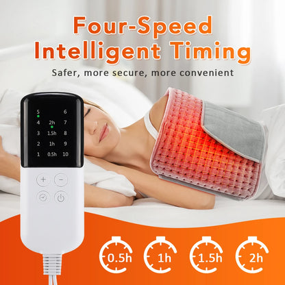 Electric Heating Waist Belt - Thermal Therapy Pad for Back Pain Relief