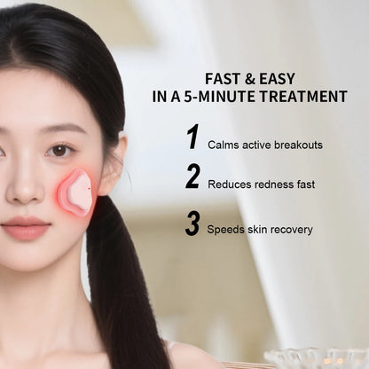 6-Color LED Light Therapy Acne Patch - Wireless Portable Pimple Spot Treatment