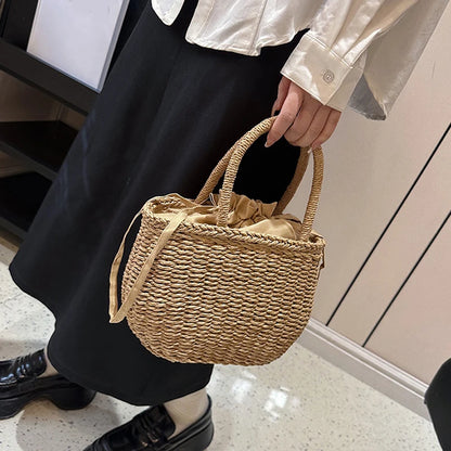Luxury Handmade Straw Tote