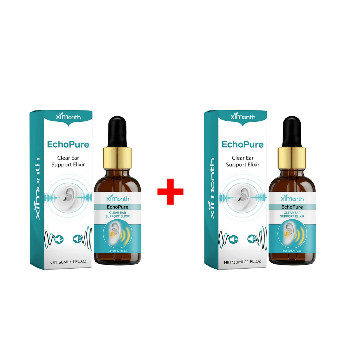 Ear Wax Removal Drops - Natural Tinnitus Relief & Ear Cleansing Liquid