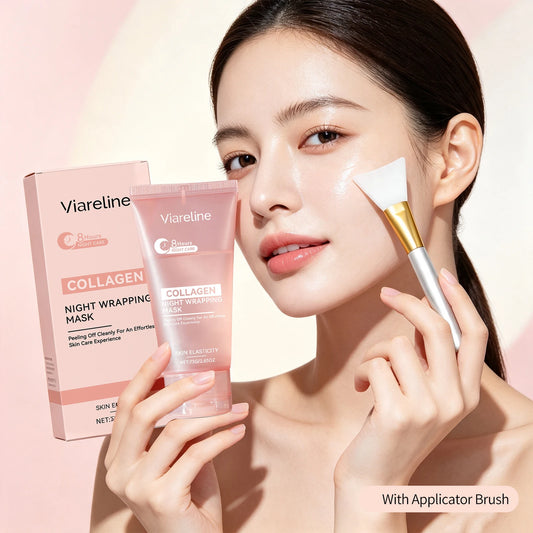 Collagen Night Wrapping Mask - Deep Firming & Moisturizing Peel-Off Face Treatment