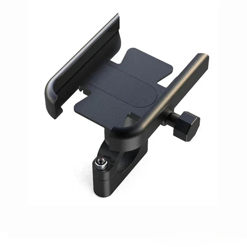 Heavy-Duty Aluminum Motorcycle & Bicycle Phone Mount - Secure GPS Holder - 23