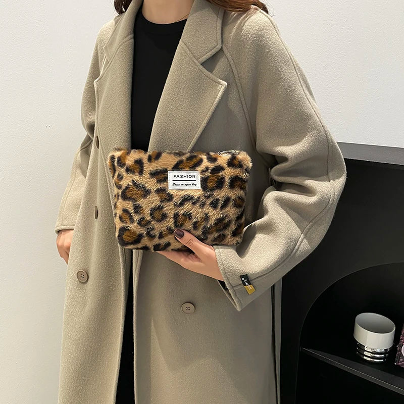 Leopard Retro Makeup Bag