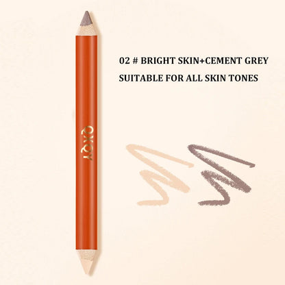 Double-Ended Contour & Highlighter Stick - Creamy Sculpting Makeup Pen