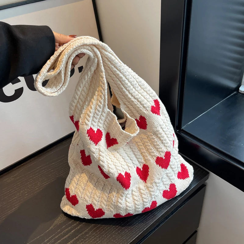 Luxury Woven Knitted Tote
