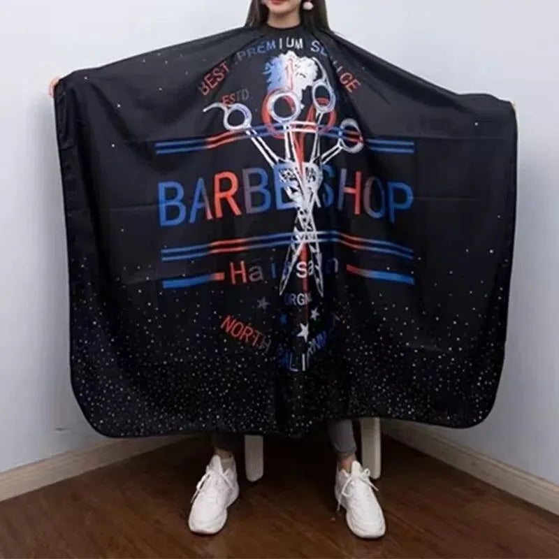 Waterproof Barber Cape - Professional Hairdressing Gown for Haircuts