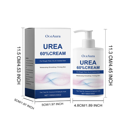 60% Urea Moisturizing Cream for Cracked Heels and Rough Skin Repair