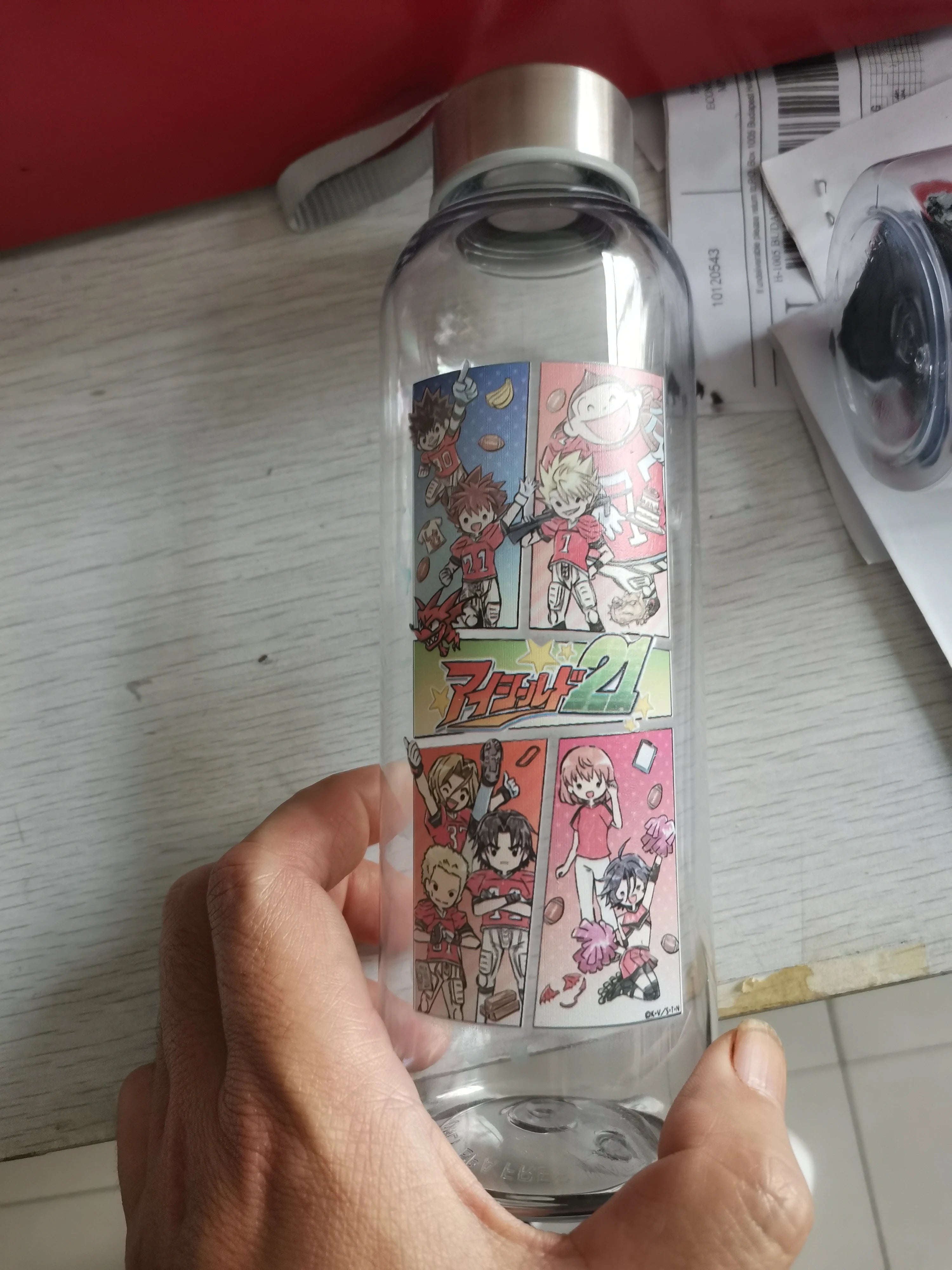 Personalized 550ml Sports Water Bottle - Custom BPA-Free Leakproof Sport Cup - 10