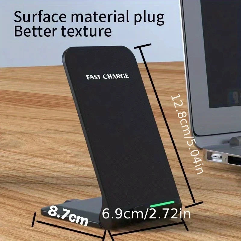 30W Foldable Fast Wireless Charger Stand for iPhone and Samsung Devices - 18