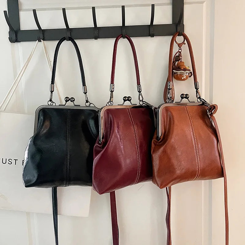 Luxury Vintage Kiss Lock Bag