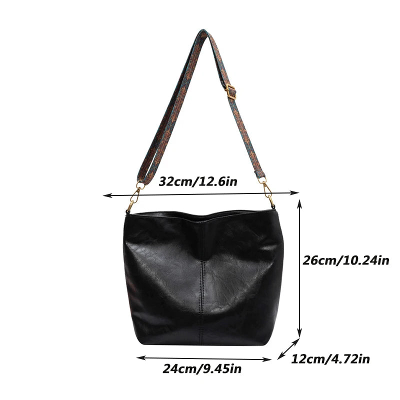 Luxury Vintage Bucket Bag