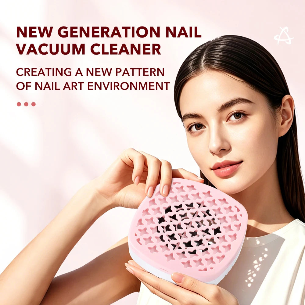 USB Nail Dust Collector with Washable Filter for Professional Manicure & Salon Use - 4
