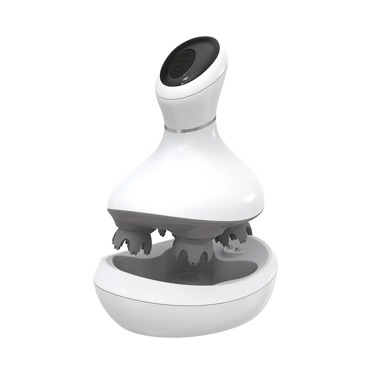 Electric Scalp Massager - Portable Waterproof Head & Body Kneading Device - 18
