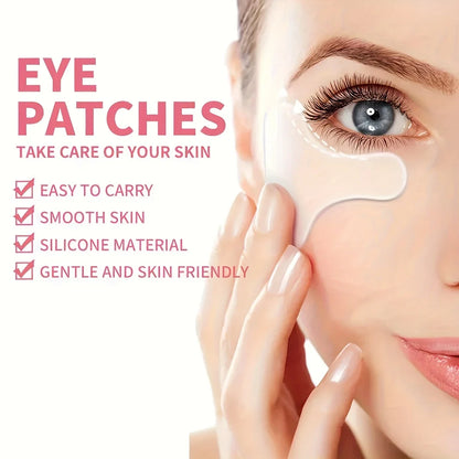 Silicone T-Shaped Eye Patches for Wrinkle Reduction & Anti-Aging Skincare