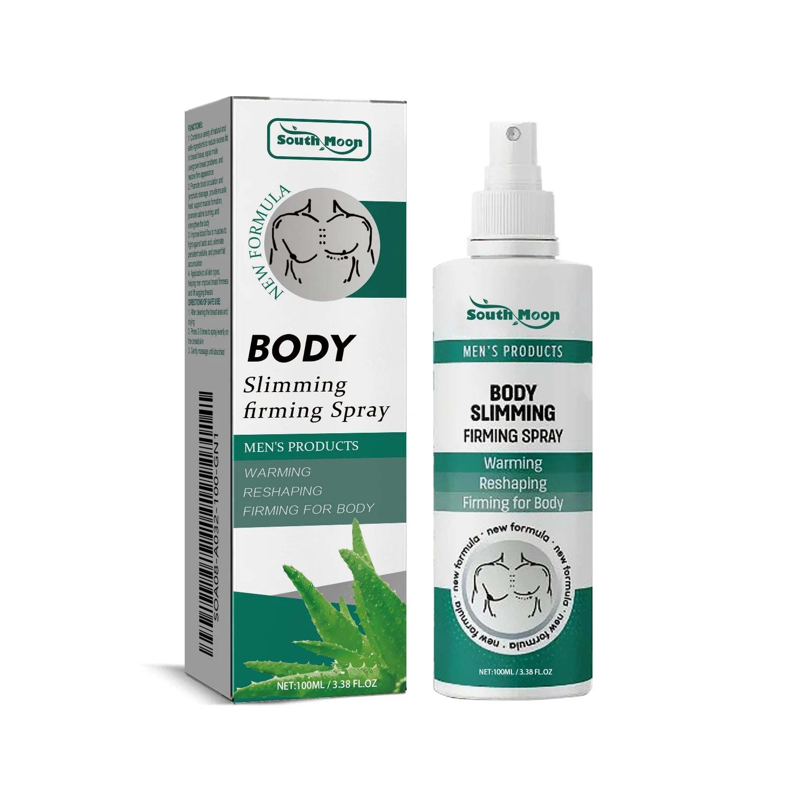 Men's Gynecomastia Chest Tightening & Muscle Sculpting Spray - 11