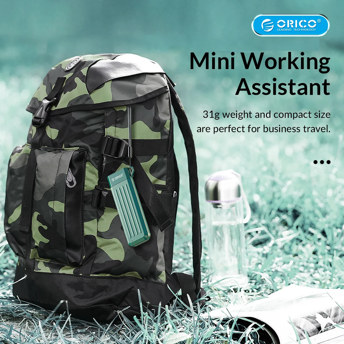 ORICO M.2 NVMe SSD Enclosure USB-C 10Gbps Portable External Drive Case - 2