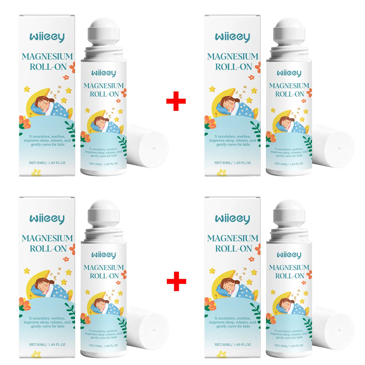 Natural Magnesium Roll-On for Kids Sleep & Relaxation Support