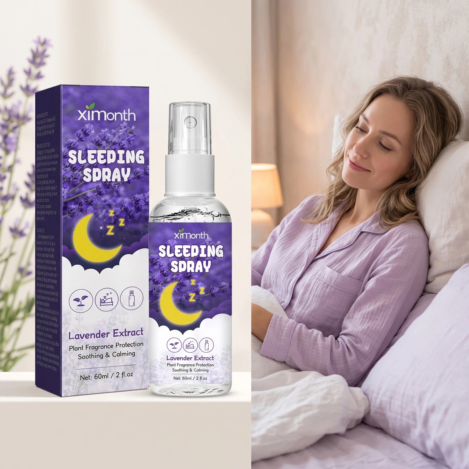 Lavender Sleep Calming Mist for Deep Relaxation and Stress Relief - 5