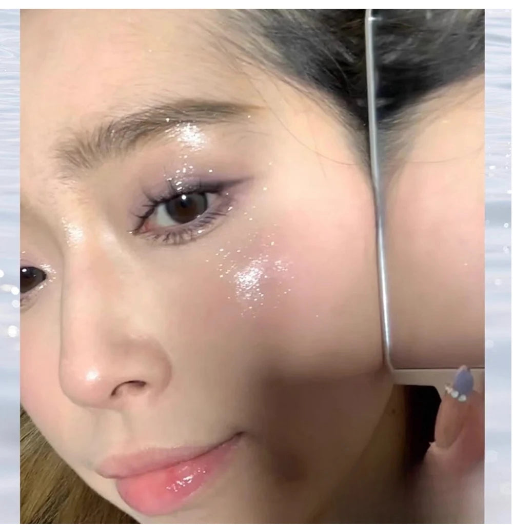 Liquid Shimmer Eyeshadow - Long-Lasting Waterproof Glitter Makeup - 18