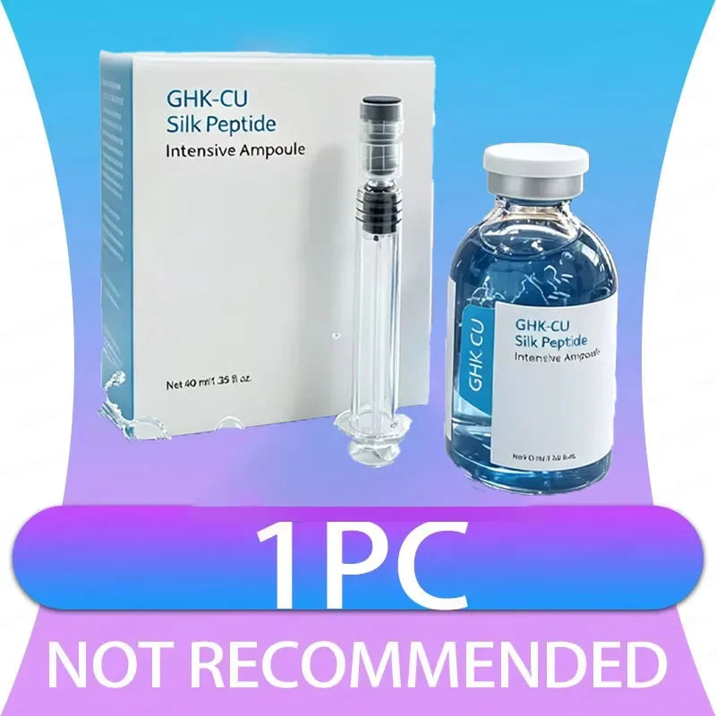 Blue Copper Peptide GHK-Cu Intensive Face Serum for Hydration & Repair