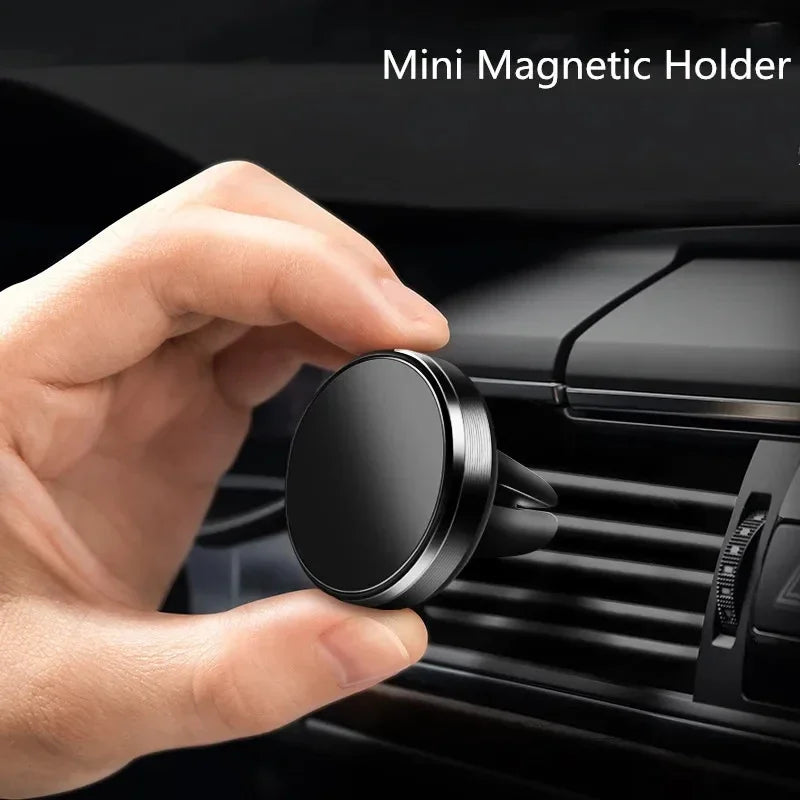 Magnetic Air Vent Car Phone Holder - Universal Hands-Free Mount - 2