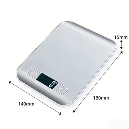 Digital Kitchen Scale 10kg/5kg High Precision Stainless Steel Food Scale