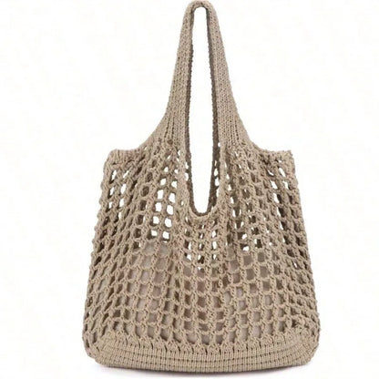 Luxury Crochet Hollow Beach Tote