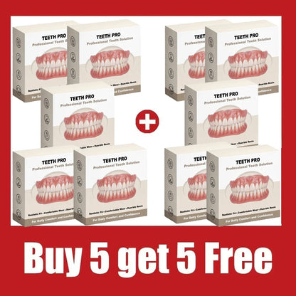 Instant Snap-On Smile Veneers - Realistic Comfort Fit Teeth for Natural Looking Smile