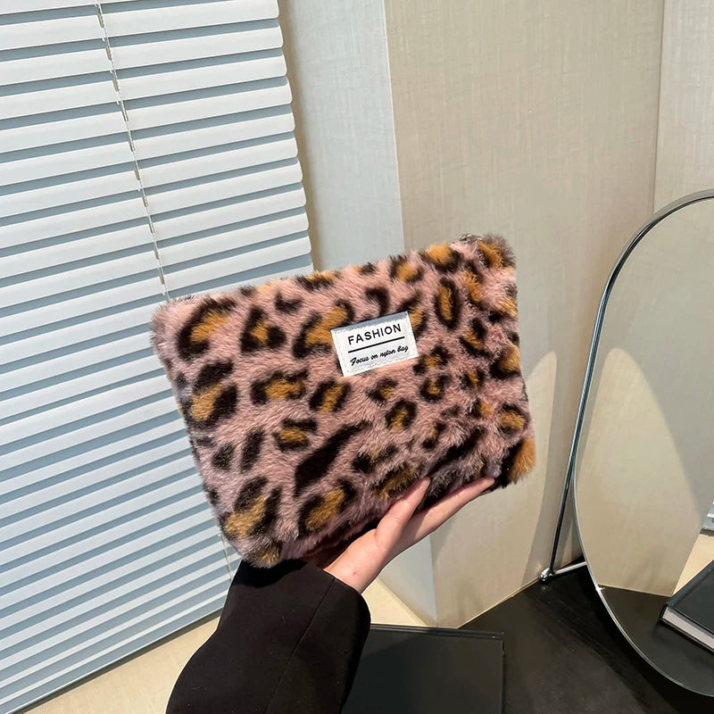 Leopard Retro Makeup Bag