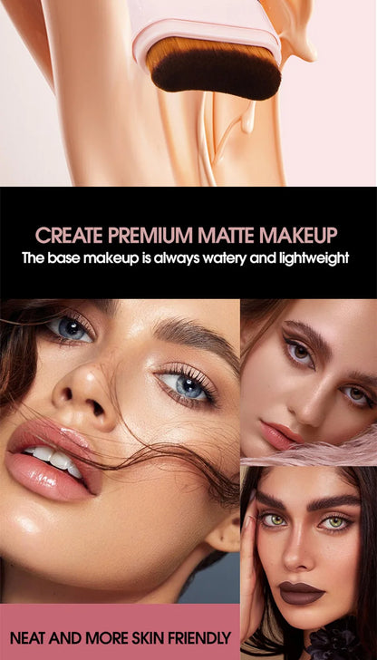 TVLV Concealing Foundation Stick - Waterproof Cream Foundation with Brush