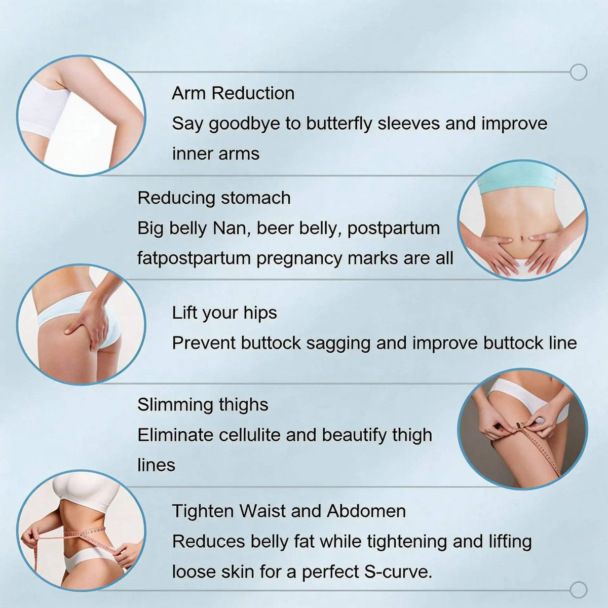 40K Ultrasonic Cavitation RF Body Shaping & Facial Skin Tightening Slimming Machine