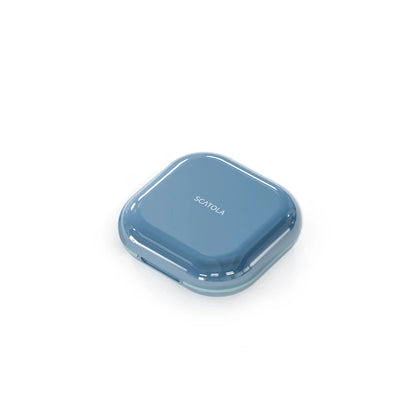 Portable Orthodontic Retainer Case with Secure Seal for Dentures and Mouth Guards