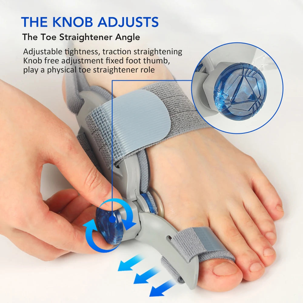 Adjustable Bunion Corrector & Big Toe Straightener