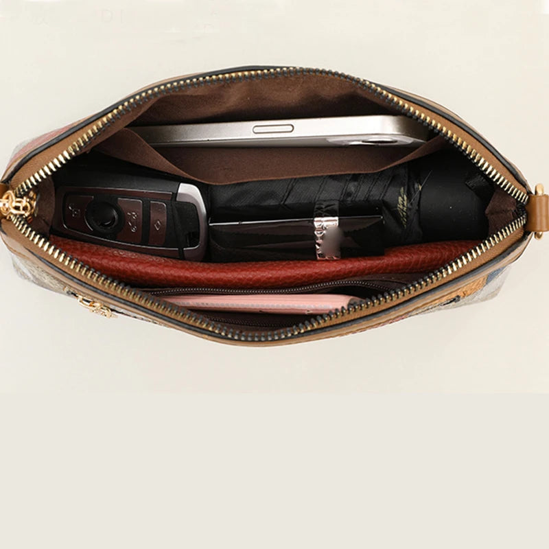Luxury Argyle Pattern Crossbody