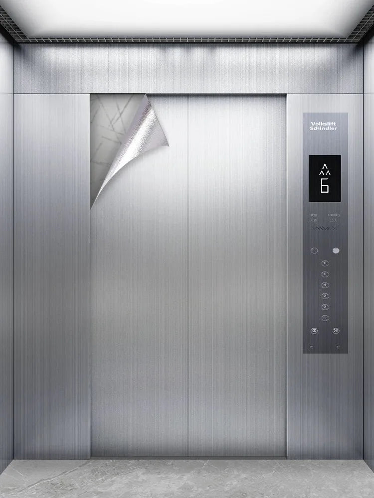 Stainless Steel Contact Paper - Peel & Stick Brushed Silver Vinyl - 13