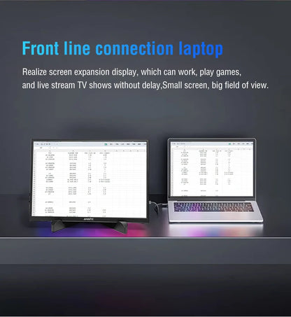 10.5" Portable Monitor 1920x1280 IPS HDR Gaming Display for Laptop & Console
