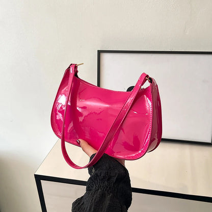 Luxury Retro PU Leather Hobo