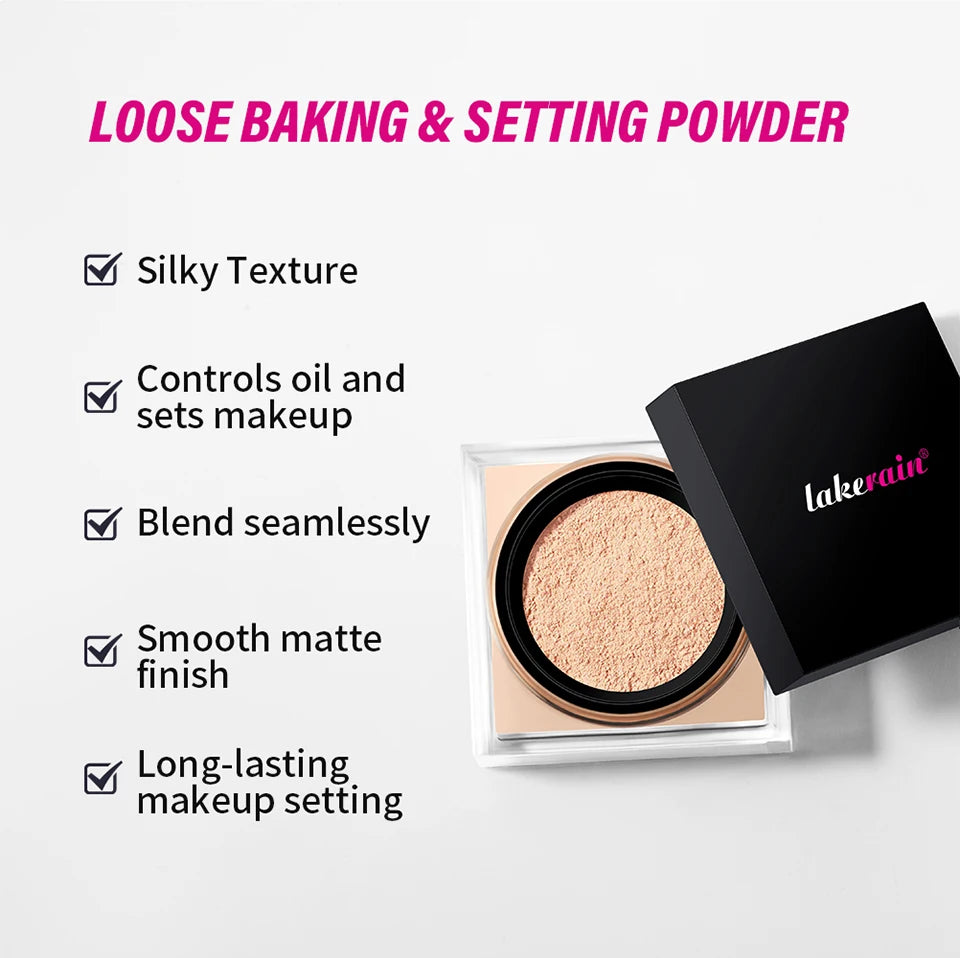 Matte Loose Baking & Setting Powder - Oil Control
