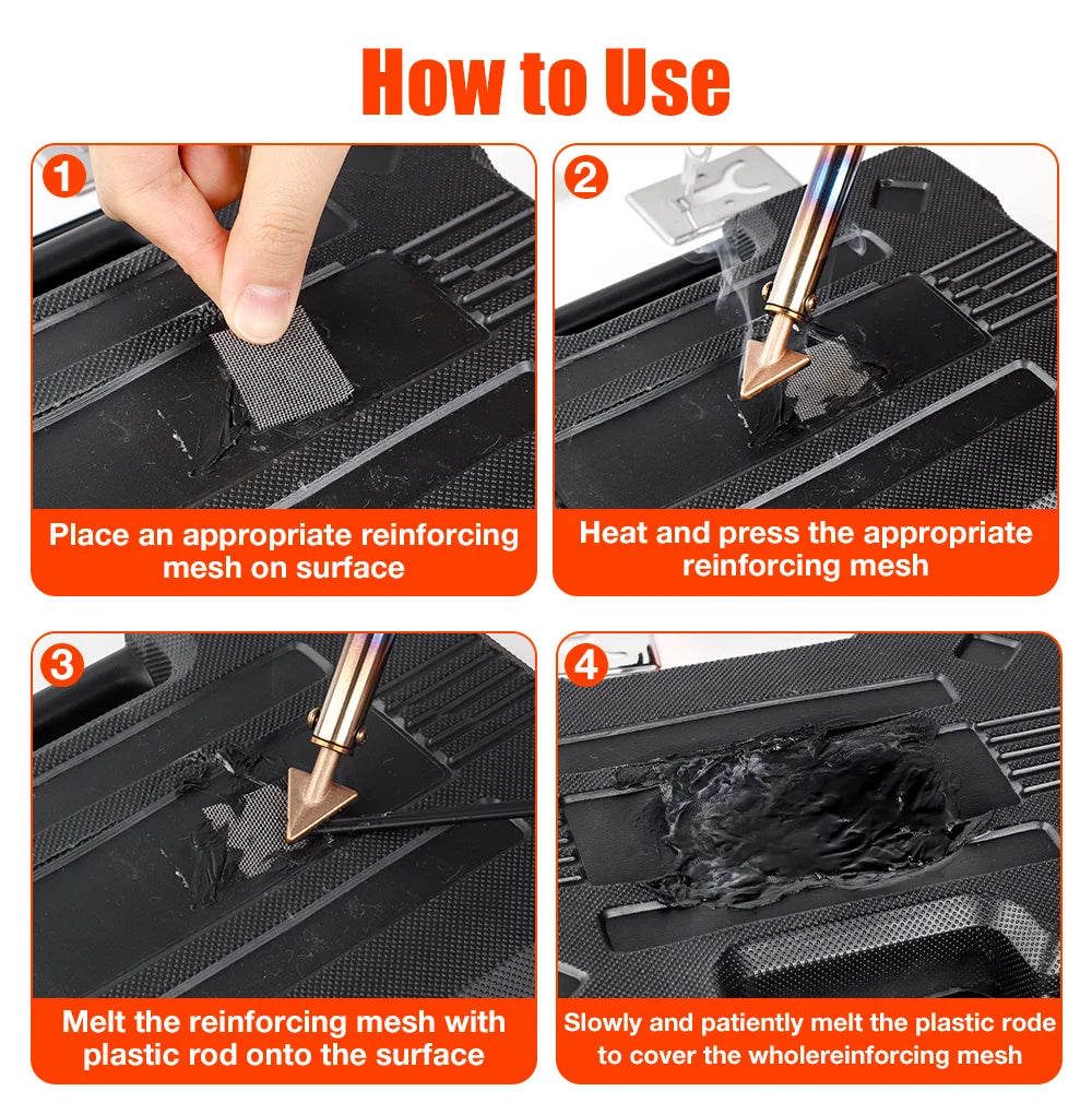 50W/100W Plastic Welder & Leather Smoothing Iron for Bumper Repair
