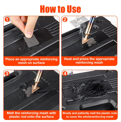 50W/100W Plastic Welder & Leather Smoothing Iron for Bumper Repair