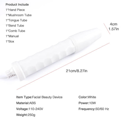 4-in-1 High Frequency Facial Therapy Wand for Acne