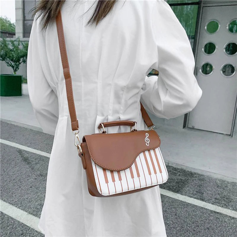Luxury Piano Novelty Crossbody Bag